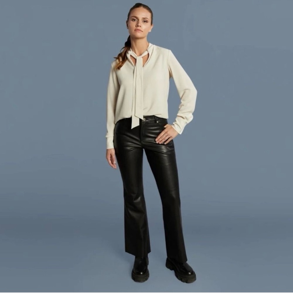 Black Leather Pants